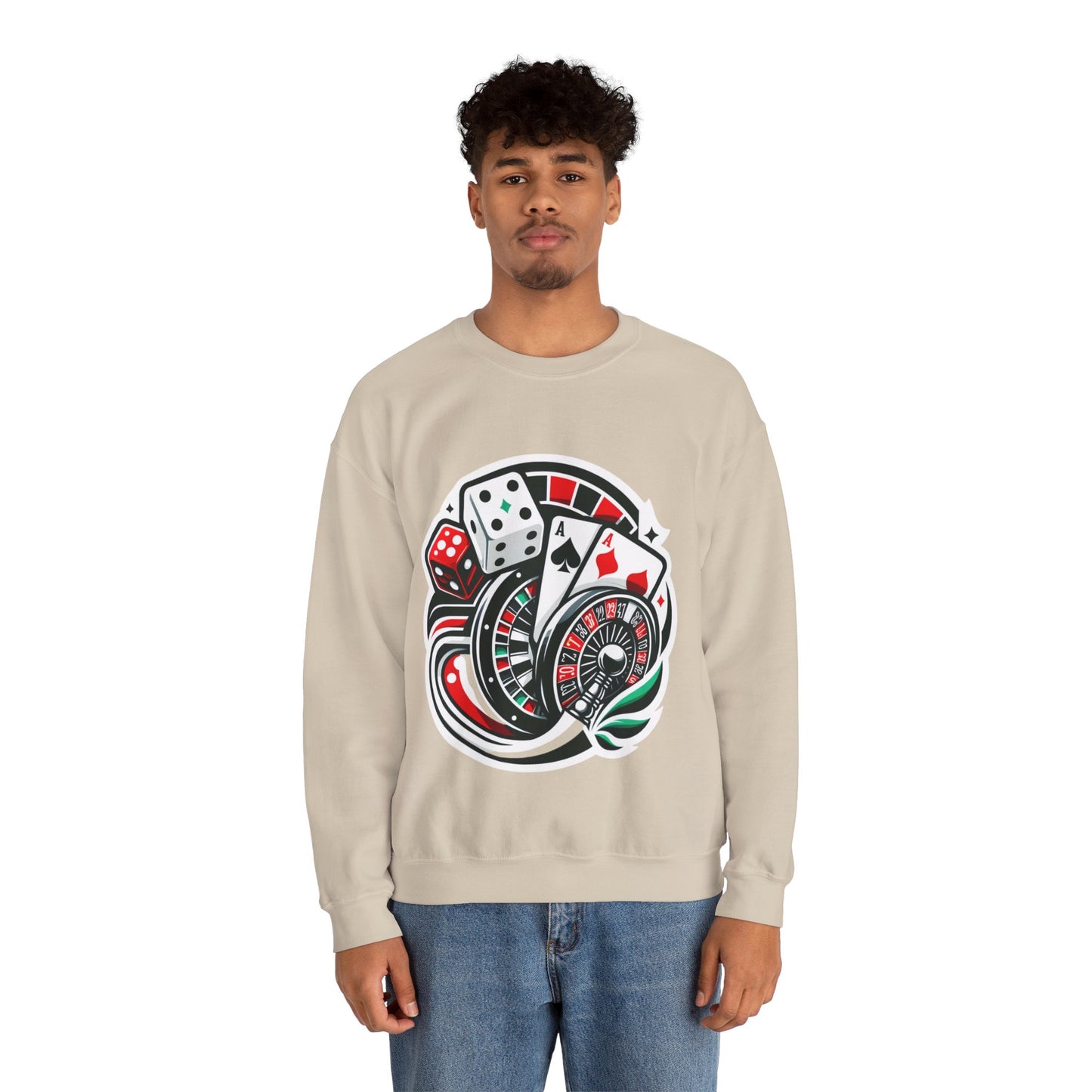 essentials fit gambling sweatshirt