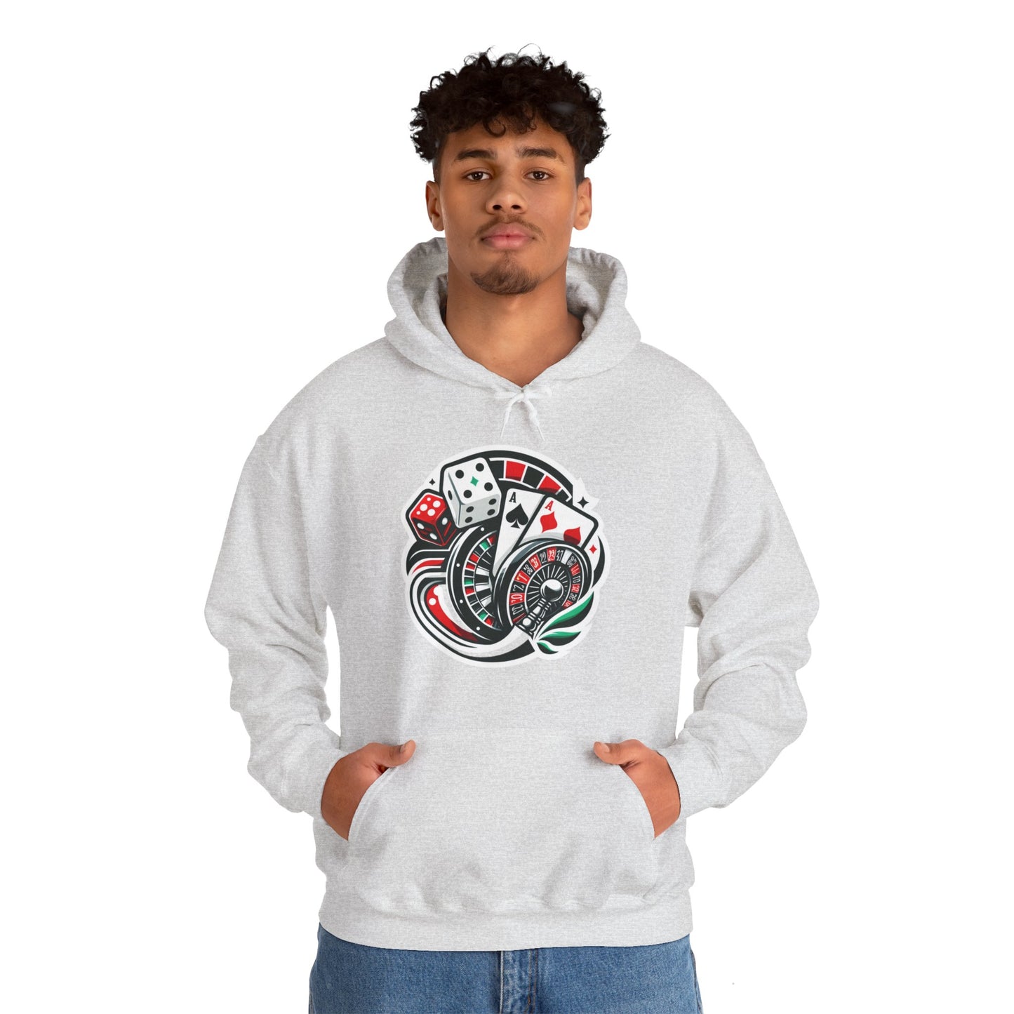 essentials fit gambling hoodie