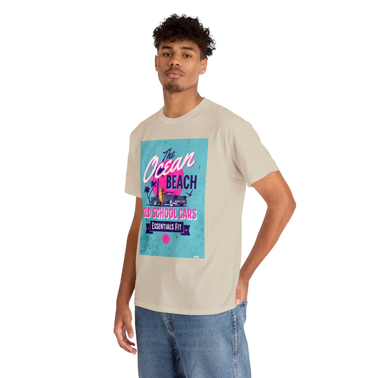 essentials fit ocean beach tee t-shirt