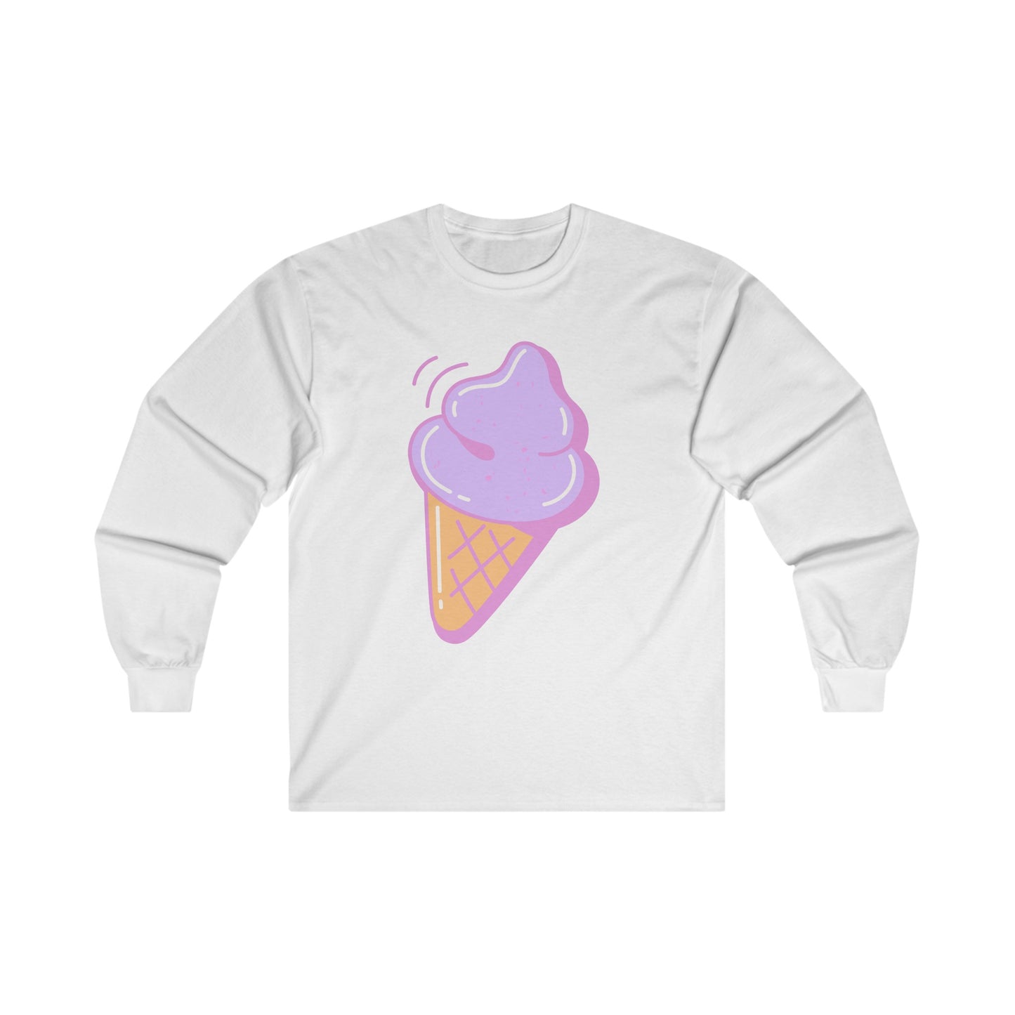 essentials fit ice cream long sleeve t shirt