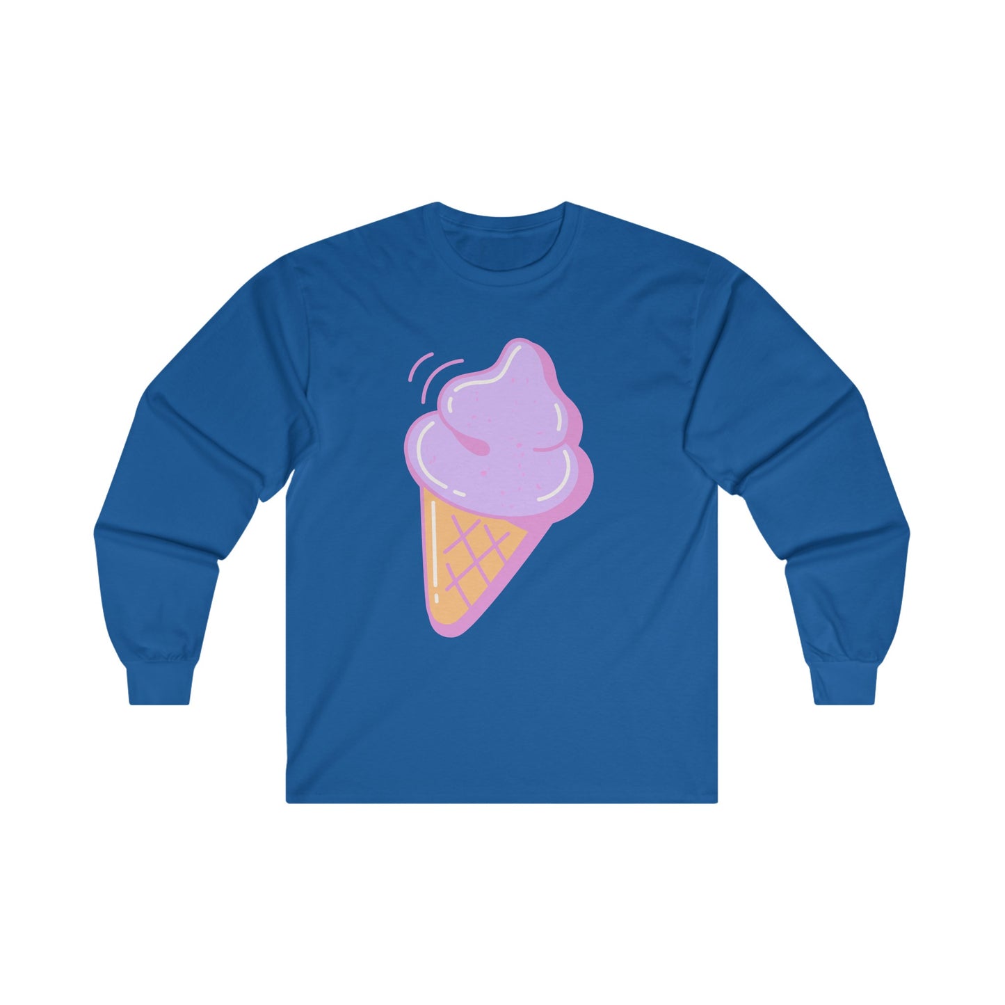 essentials fit ice cream long sleeve t shirt