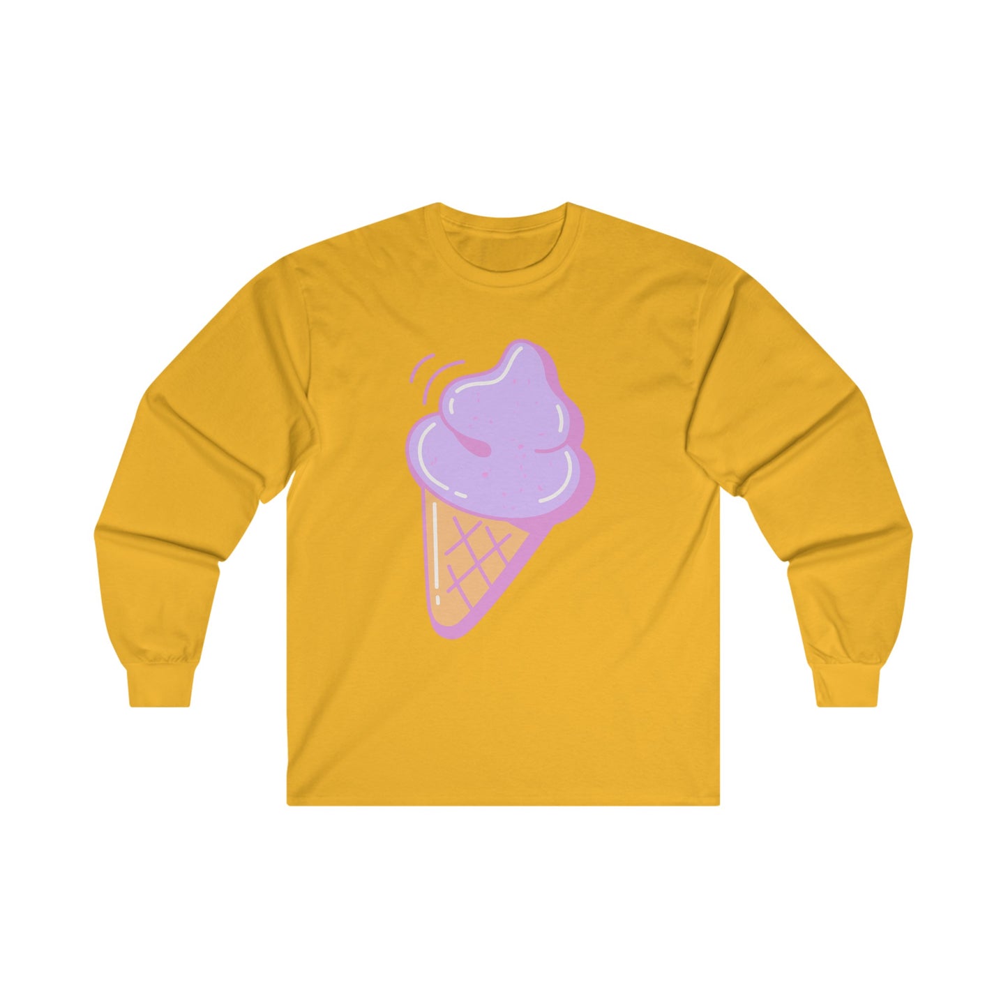 essentials fit ice cream long sleeve t shirt