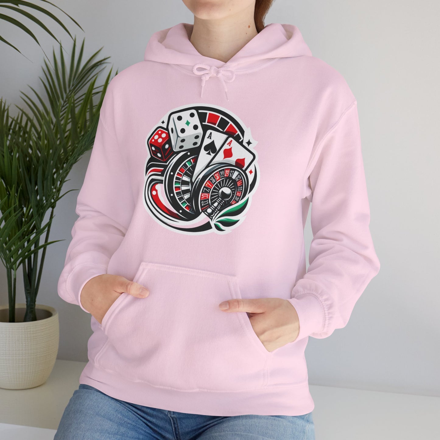 essentials fit gambling hoodie