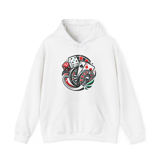 essentials fit gambling hoodie