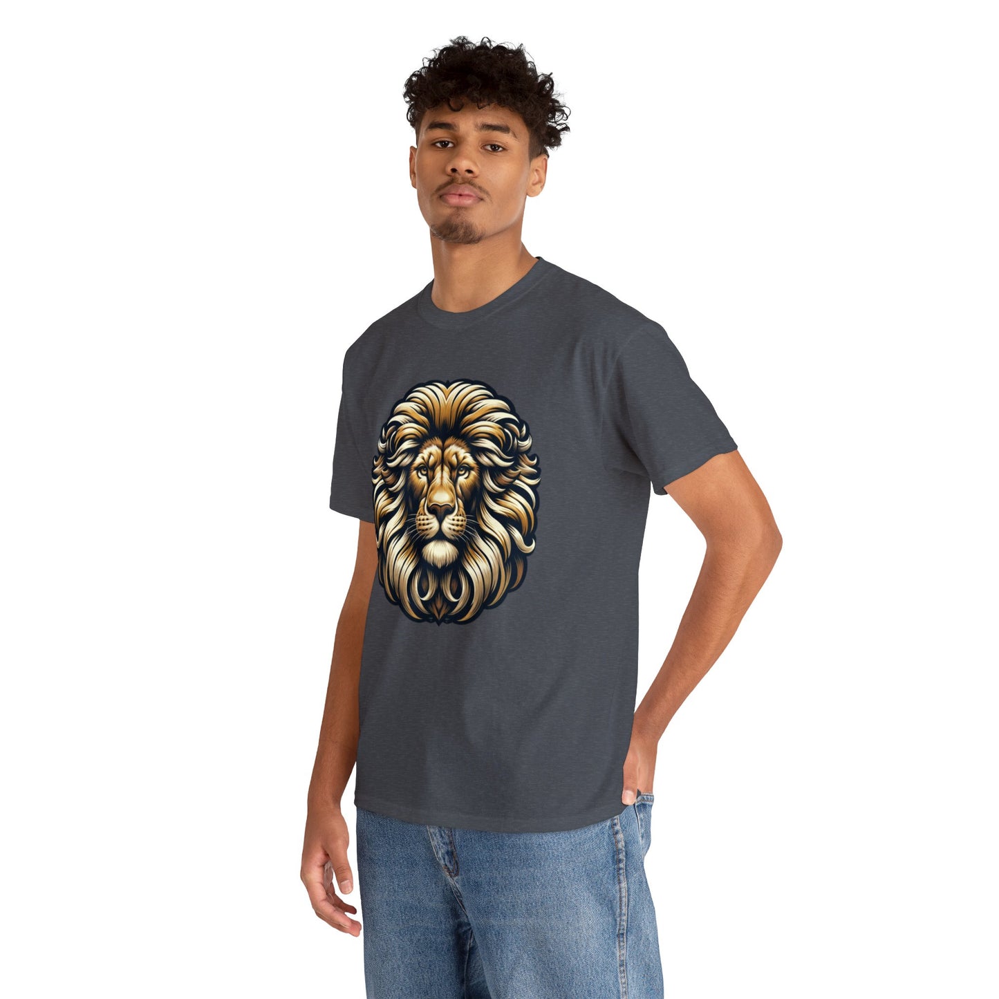 essentials fit lion tee