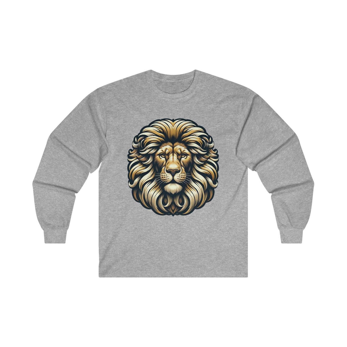 essentials fit lion long sleeve t shirt