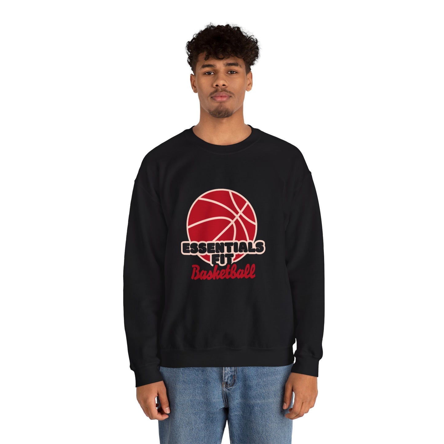 essentials fit basketball sweatshirt