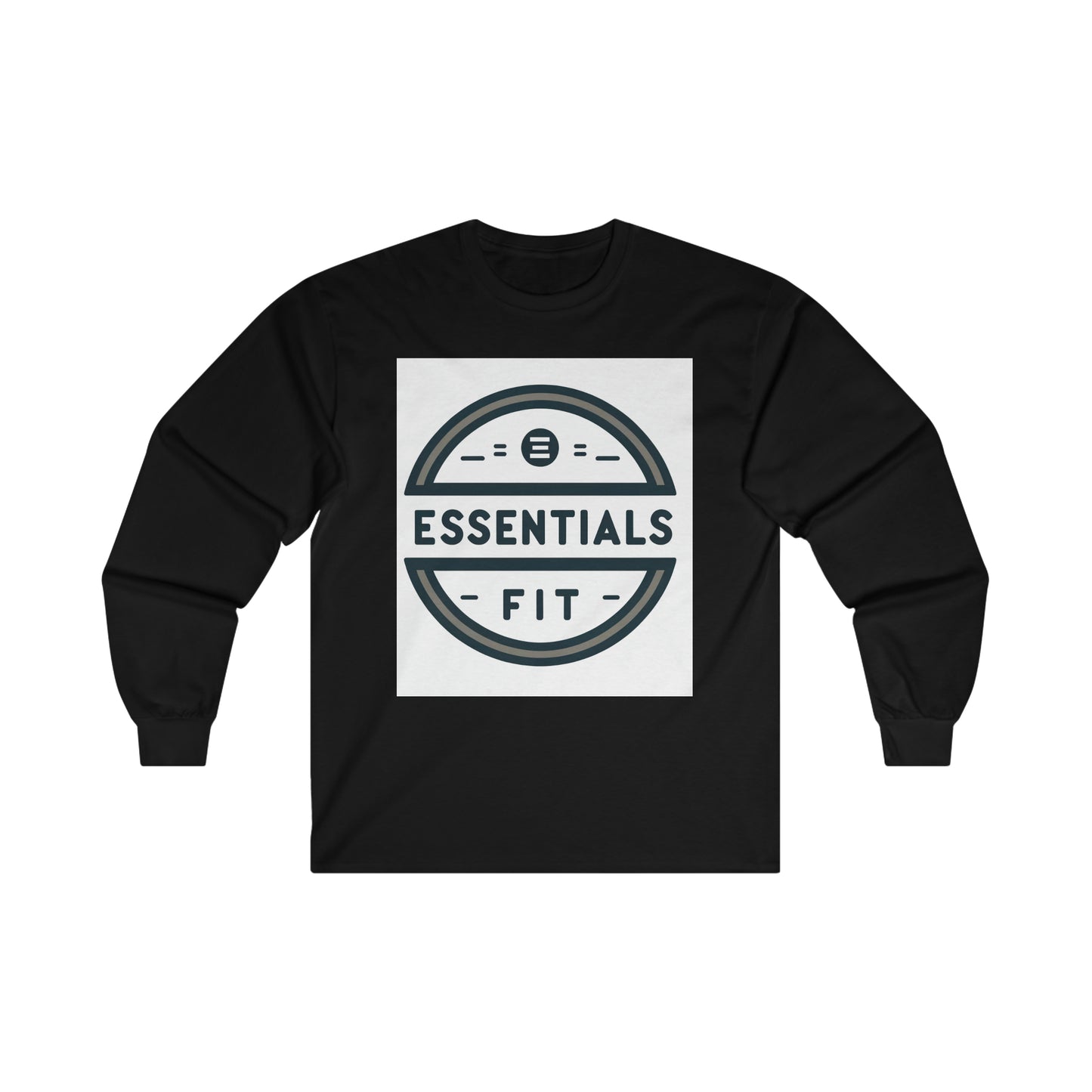 essentials fit long sleeve tee t shirt