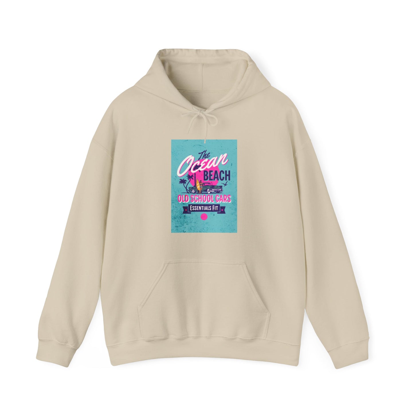 essentials fit ocean beach hoodie