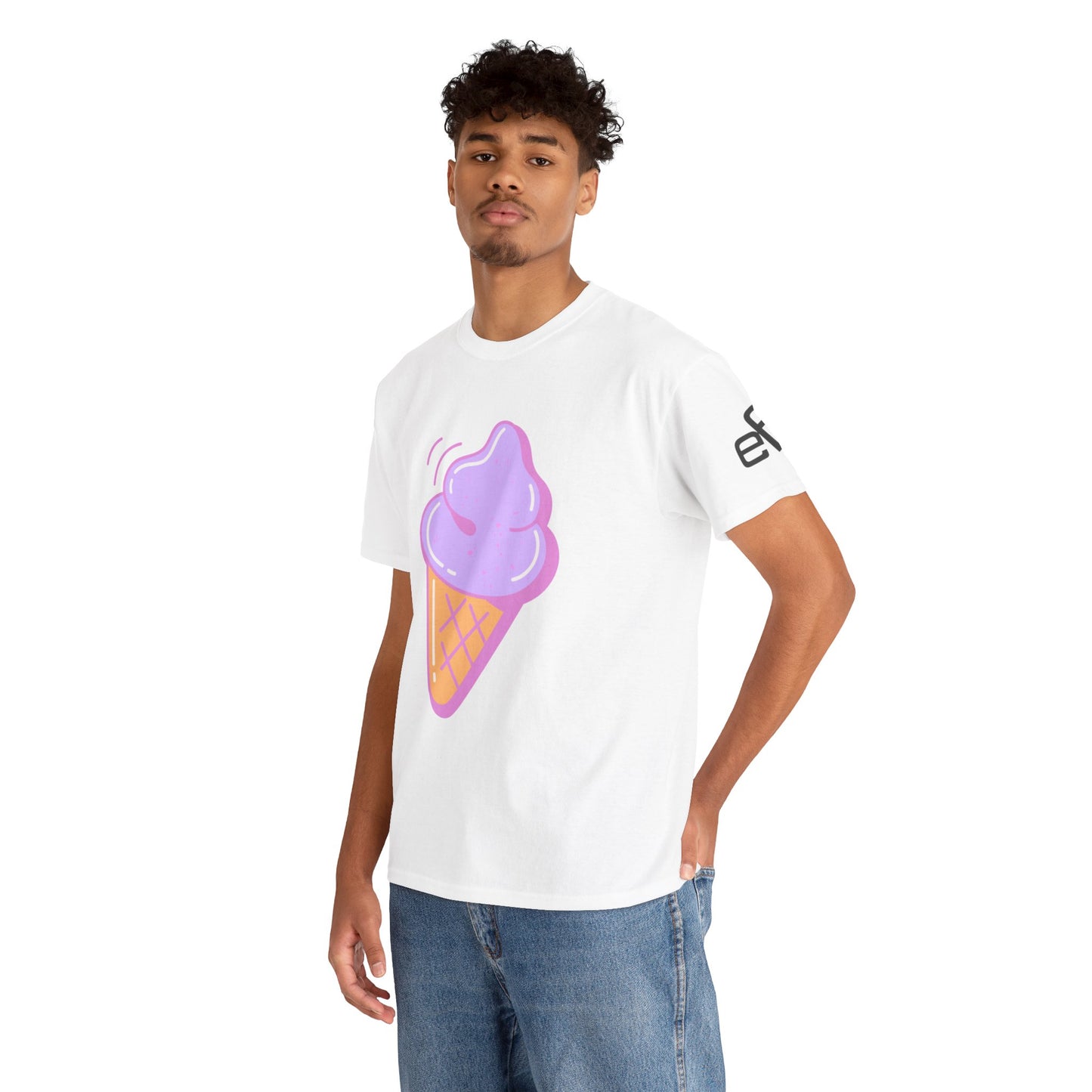 essentials fit ice cream tee