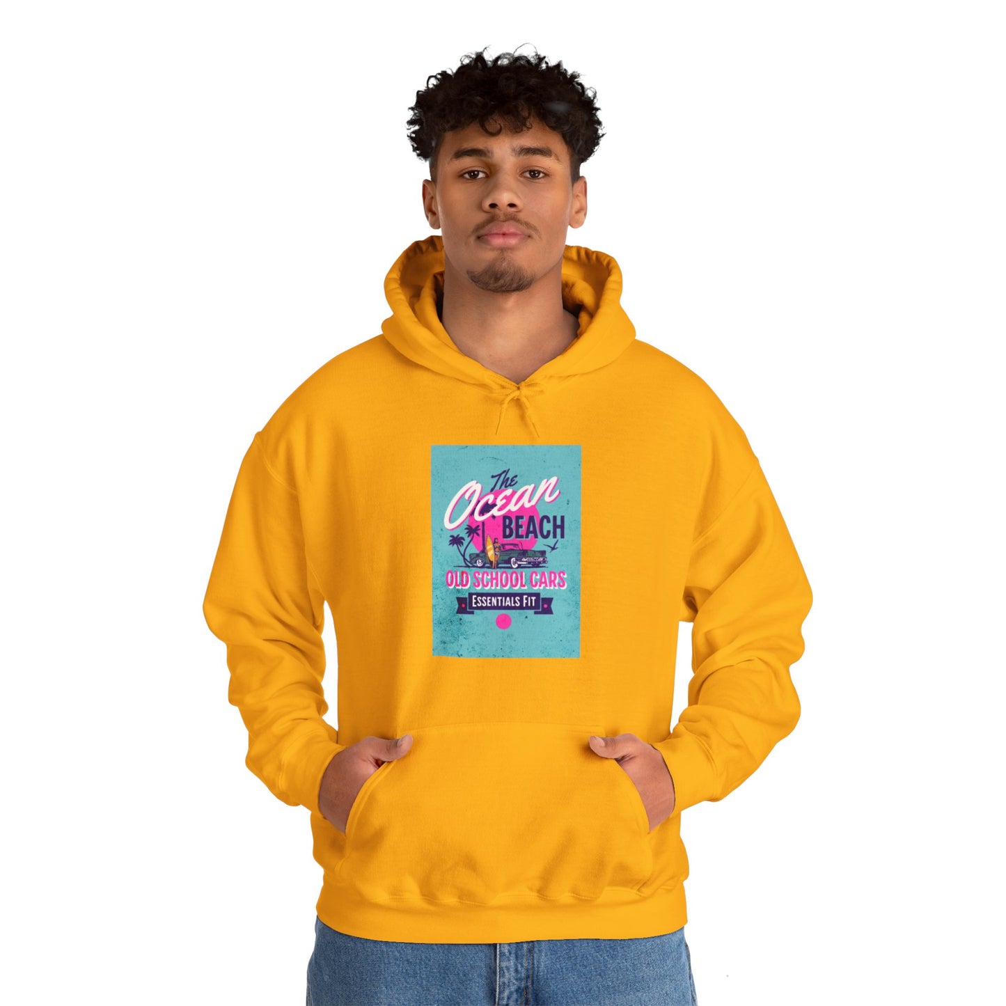 essentials fit ocean beach hoodie