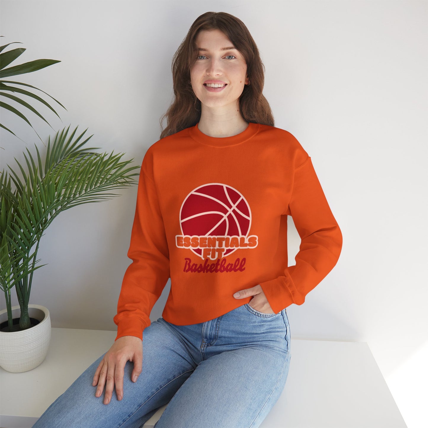 essentials fit basketball sweatshirt