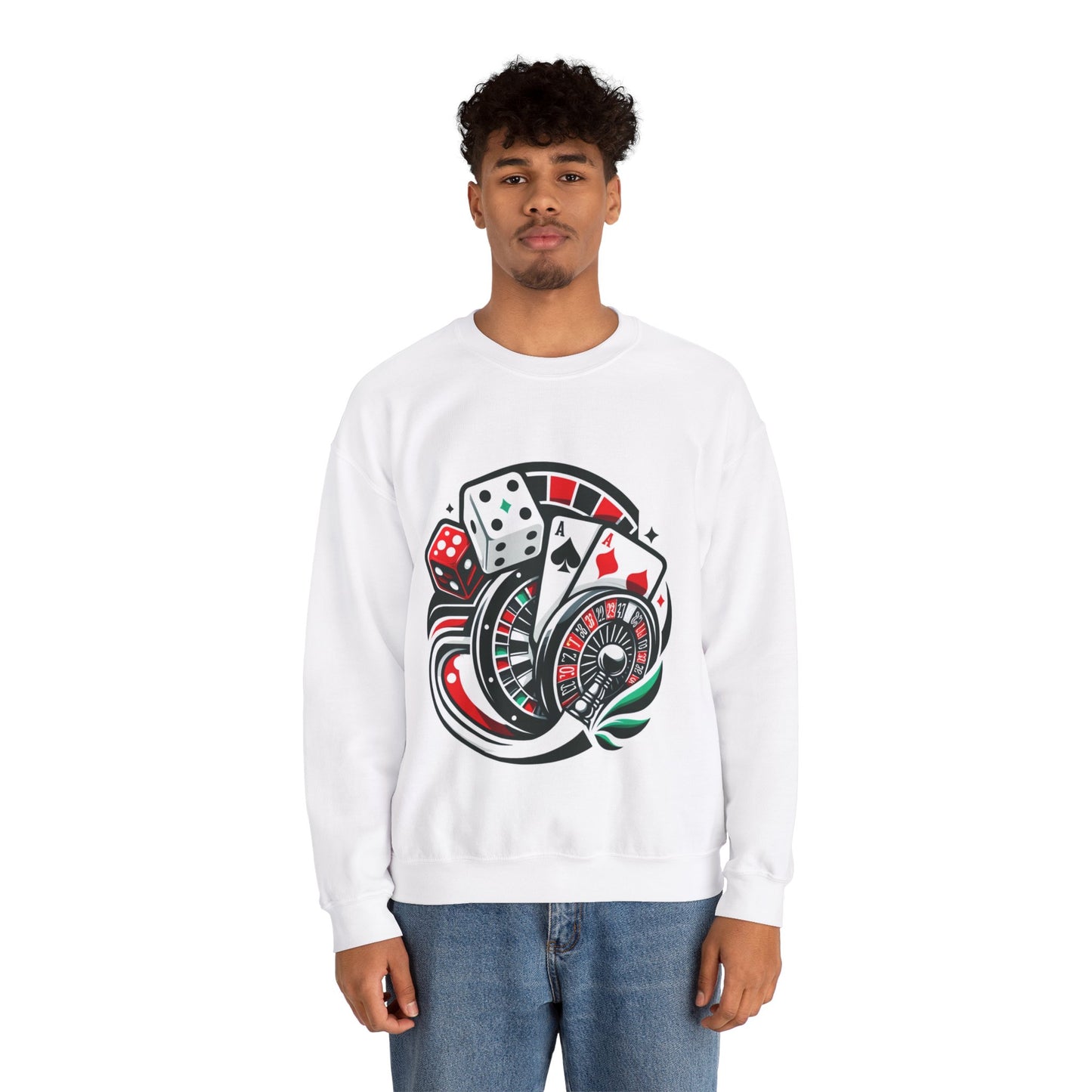 essentials fit gambling sweatshirt