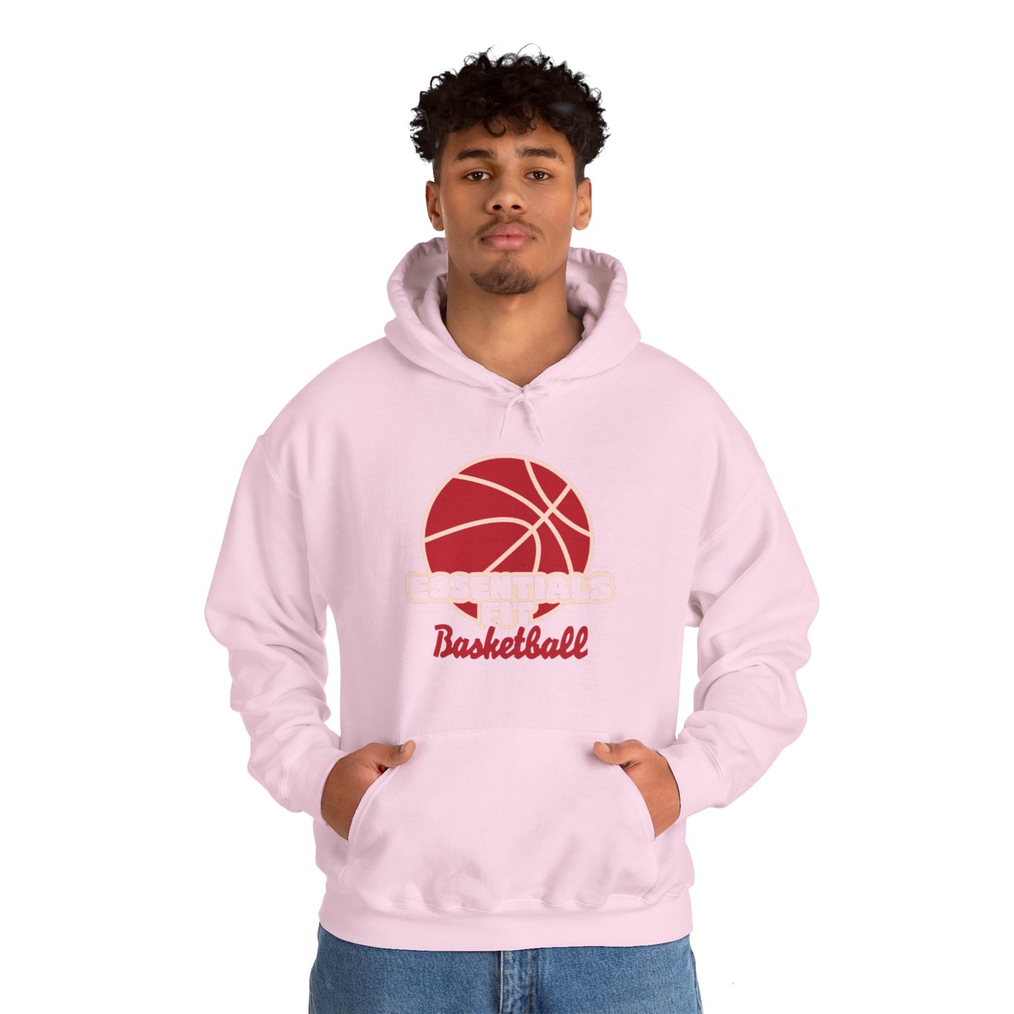 essentials fit basketball hoodie