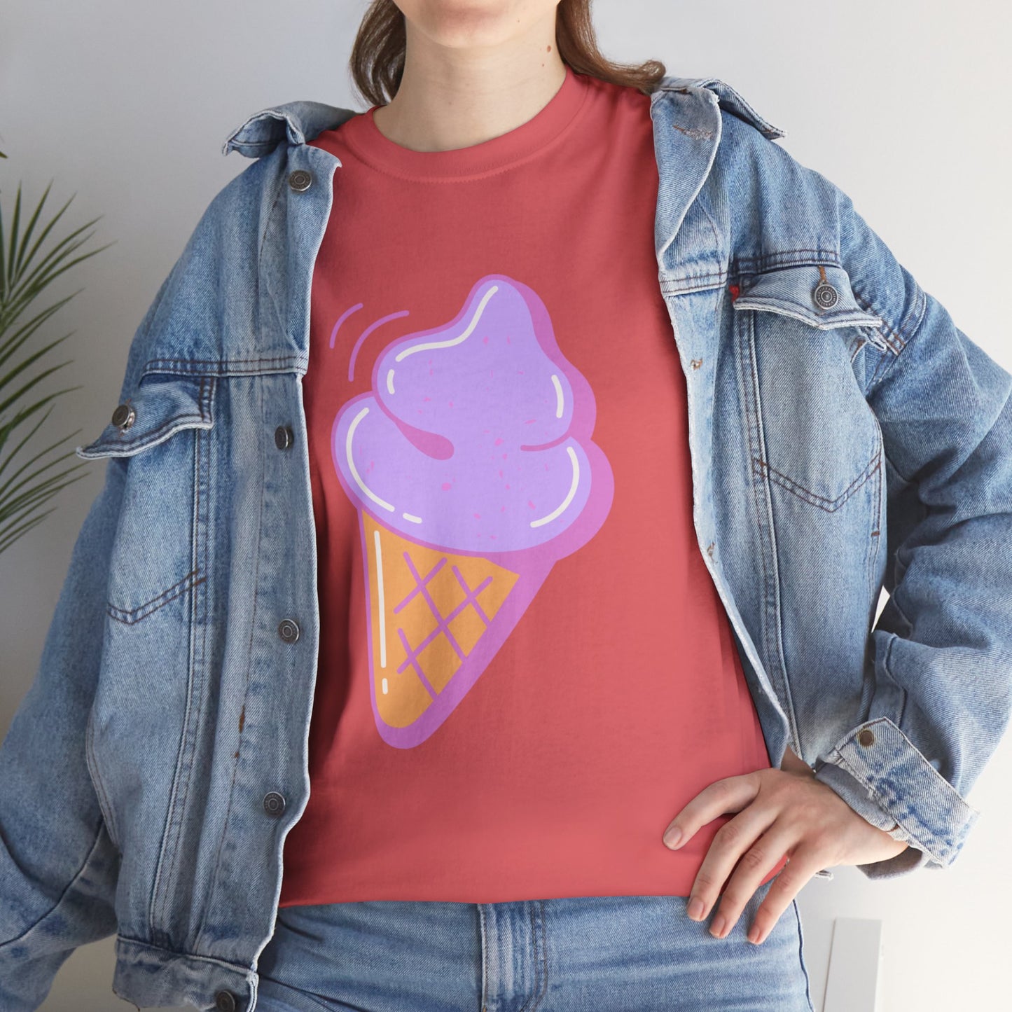 essentials fit ice cream tee