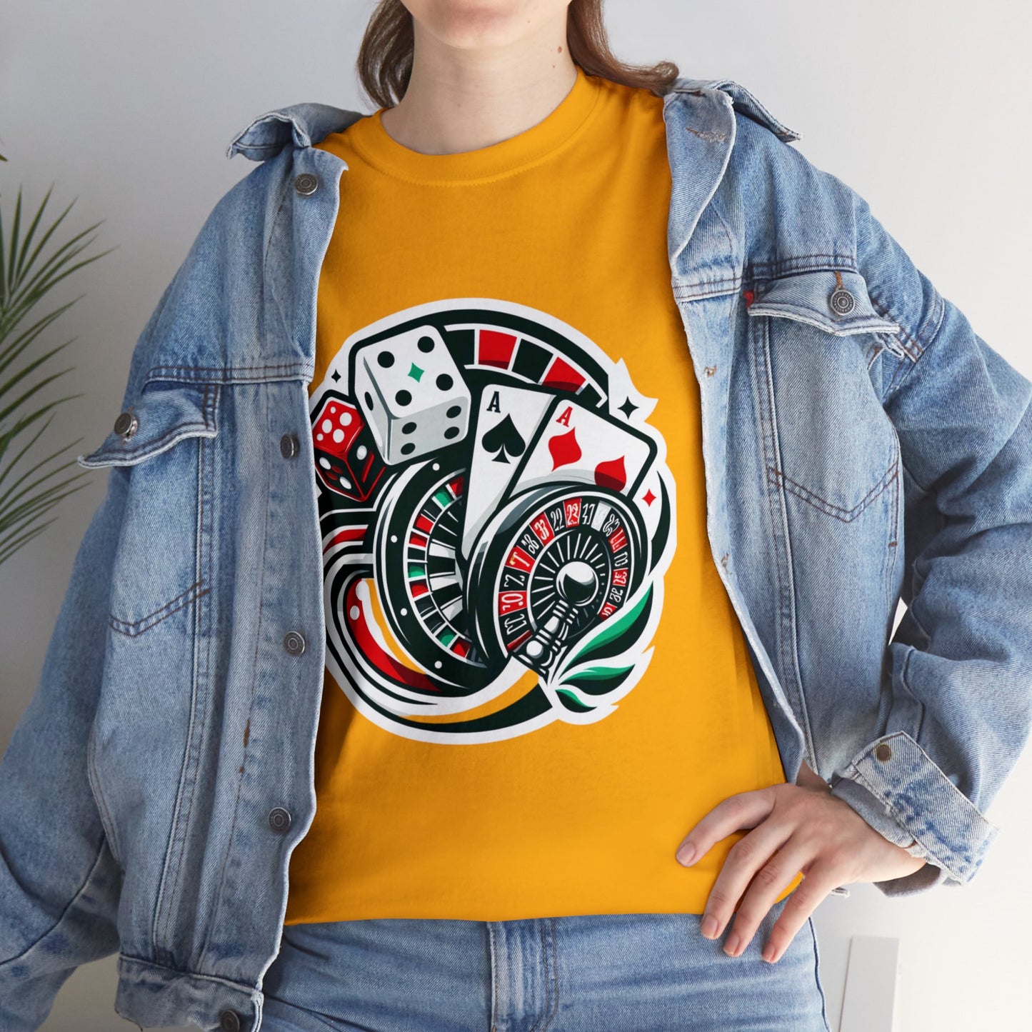 essentials fit gambling tee