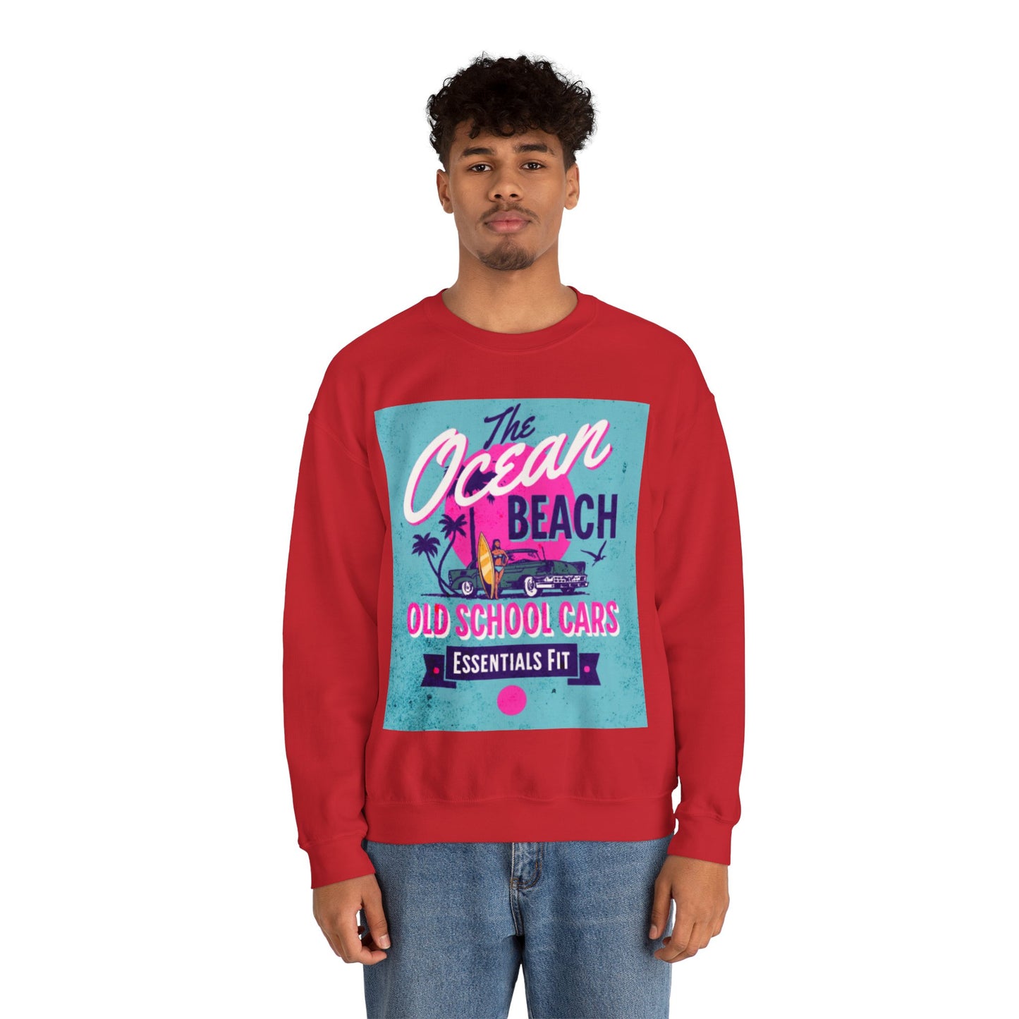 essentials fit ocean beach sweatshirt