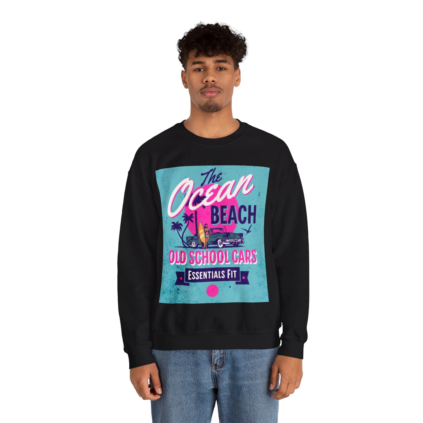 essentials fit ocean beach sweatshirt