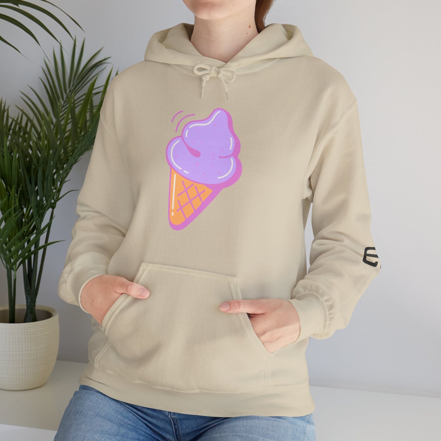 essentials fit ice cream hoodie