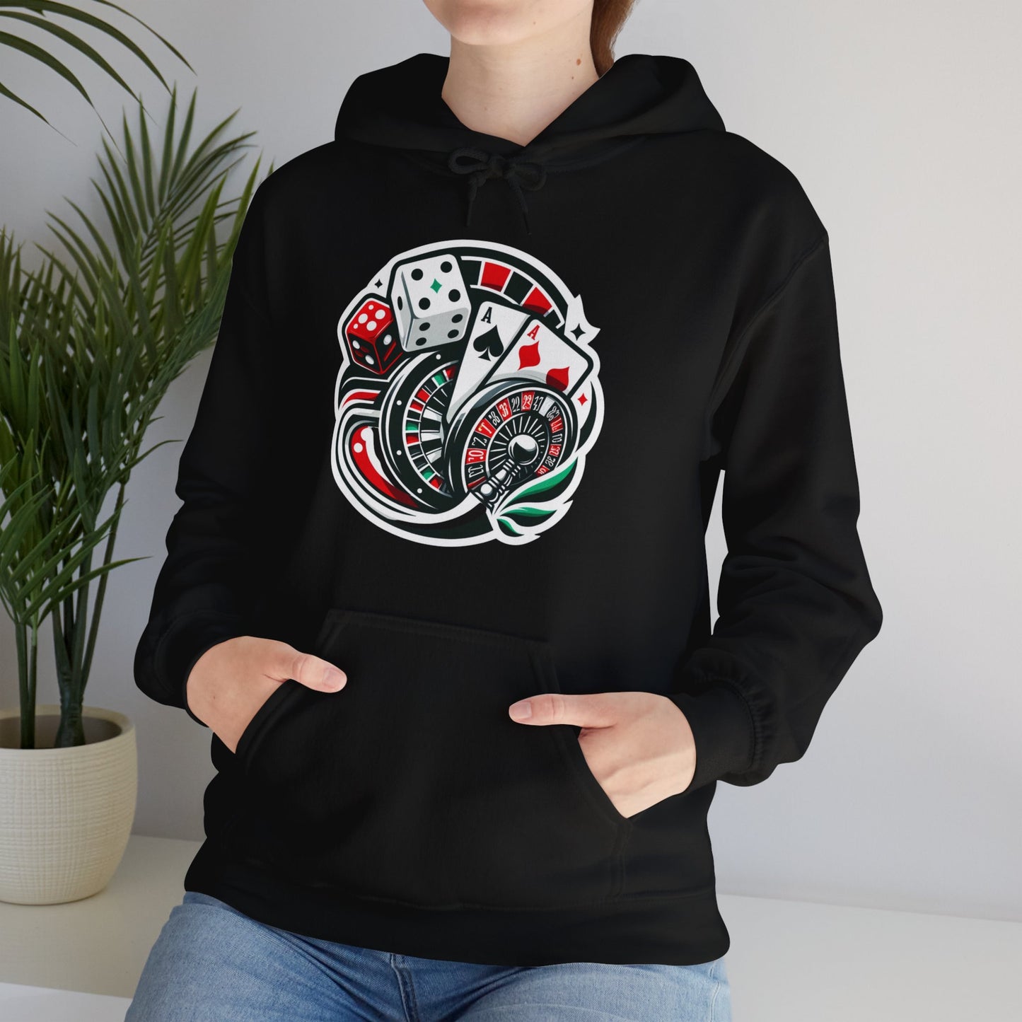 essentials fit gambling hoodie