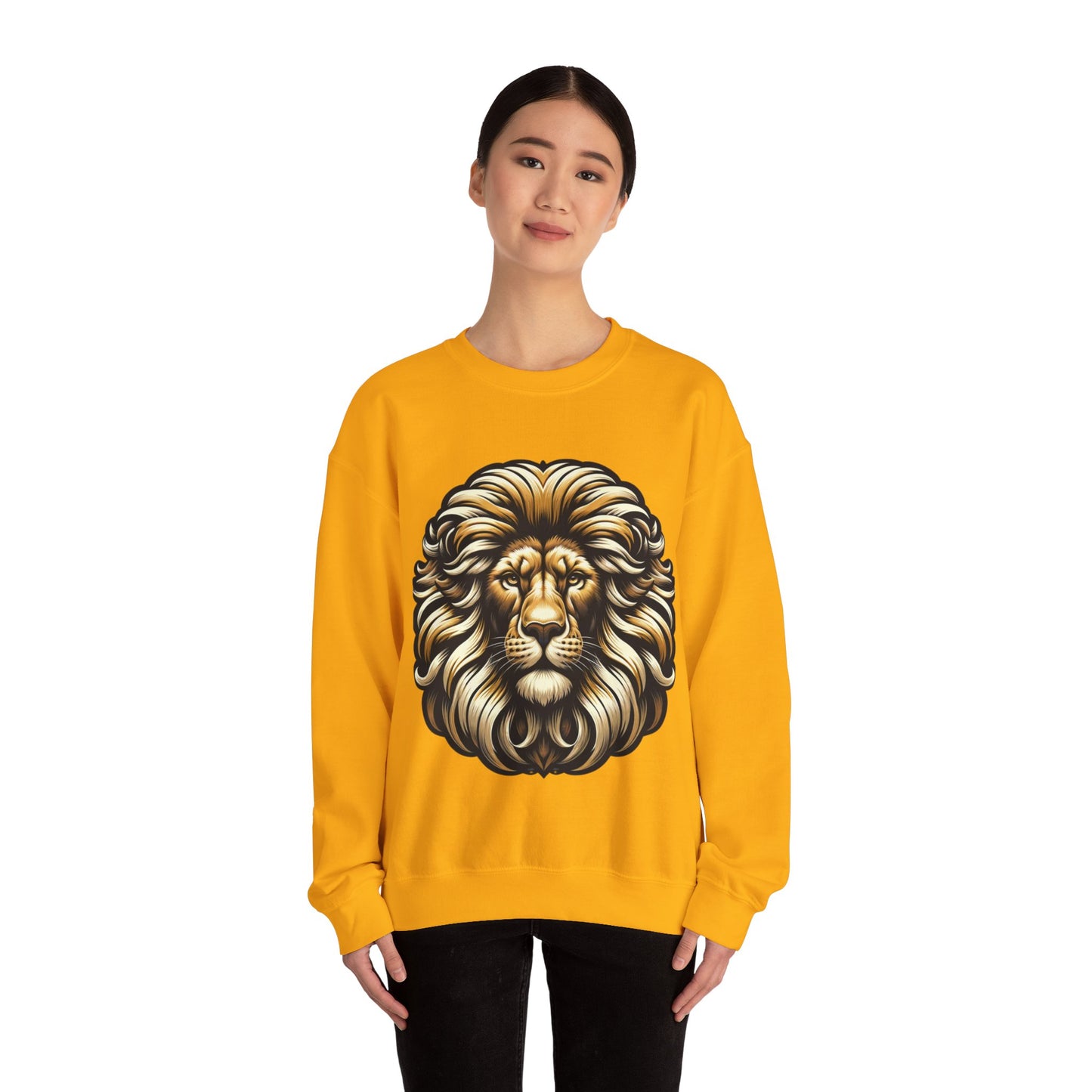 essentials fit lion sweatshirt