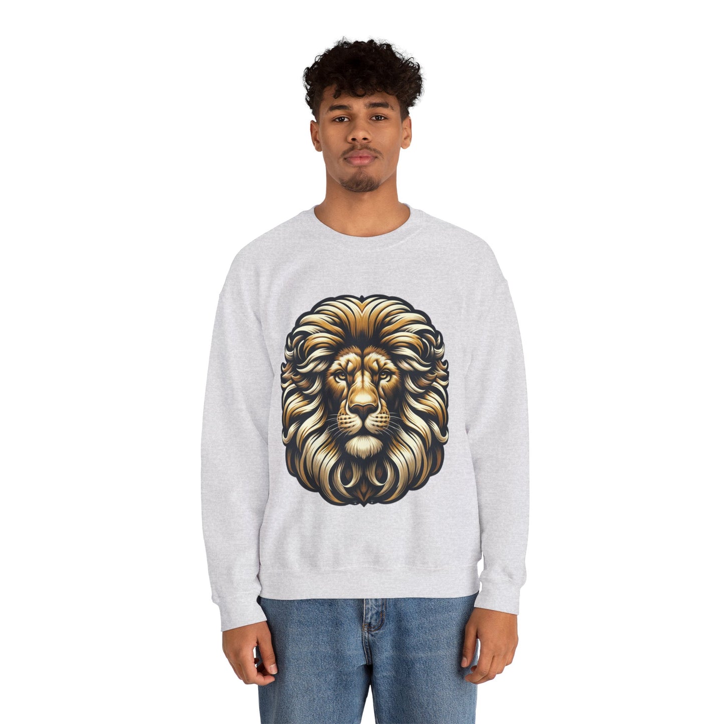 essentials fit lion sweatshirt