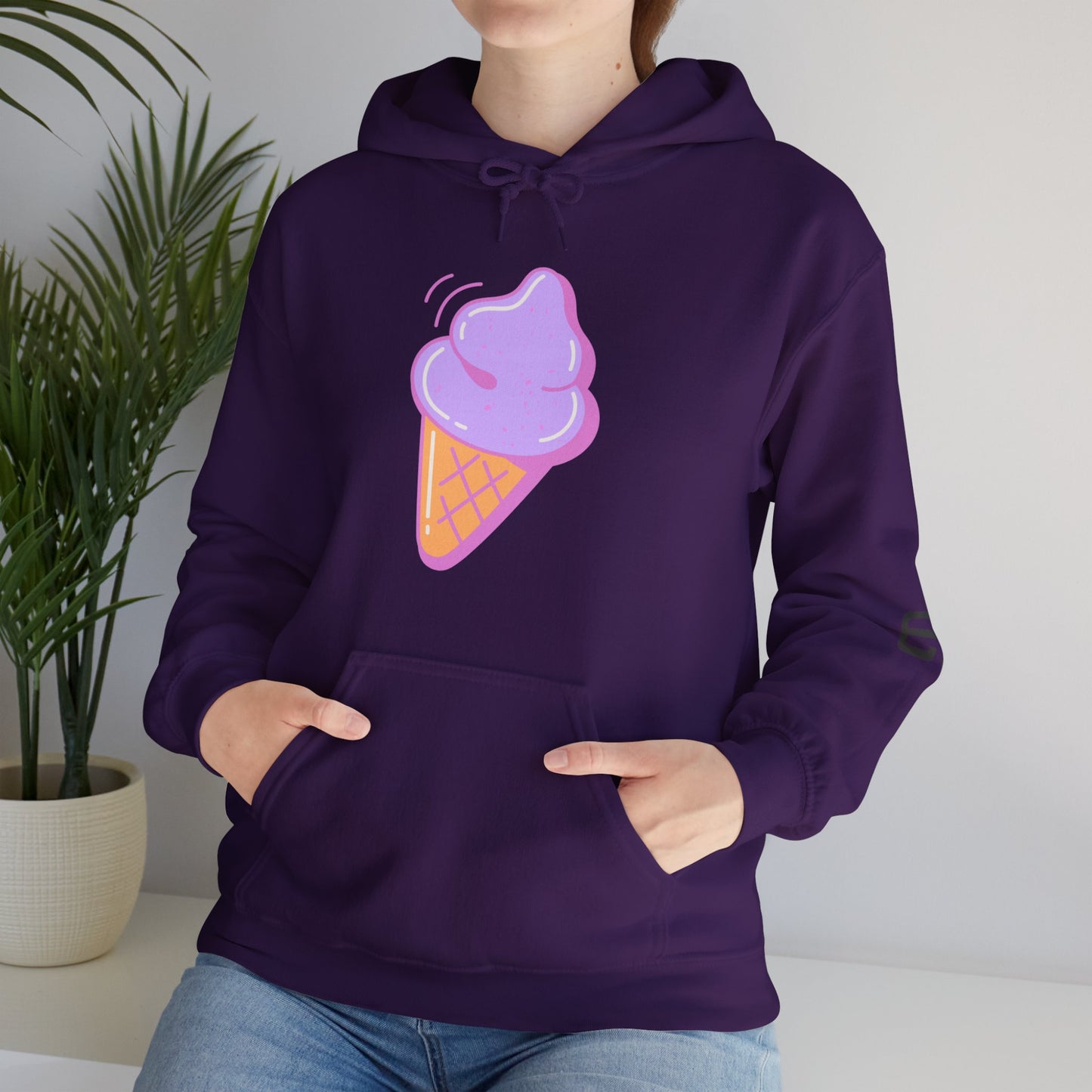 essentials fit ice cream hoodie