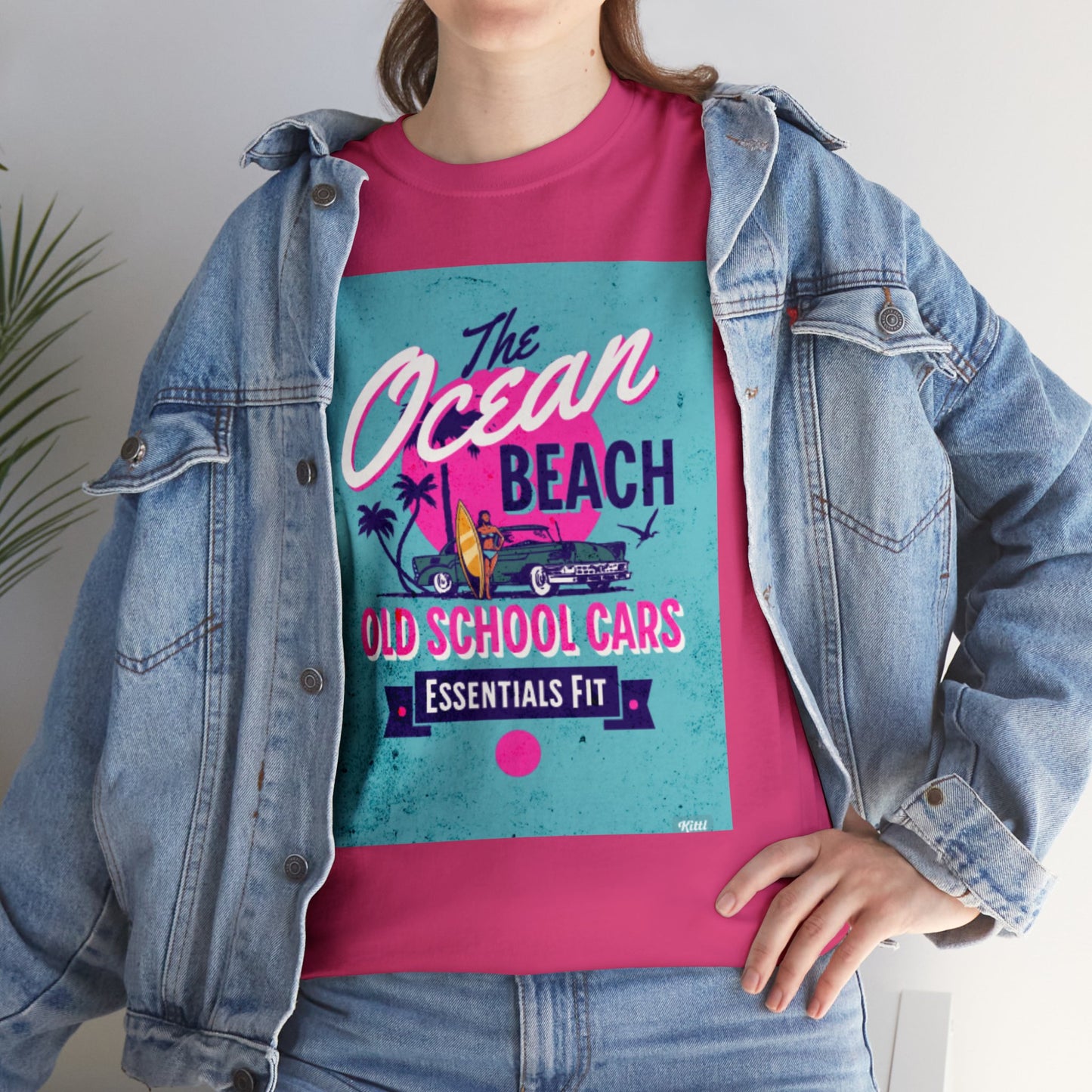 essentials fit ocean beach tee t-shirt