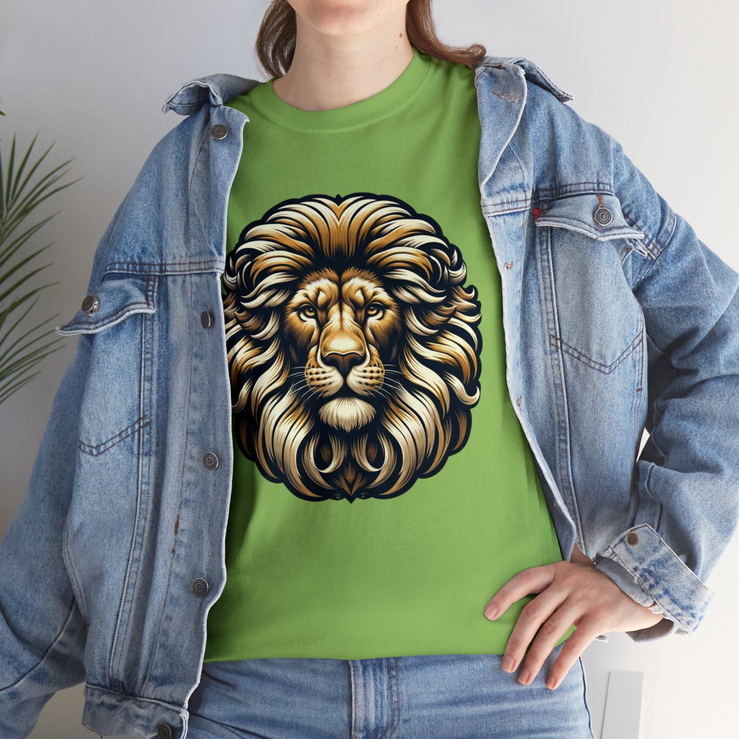 essentials fit lion tee