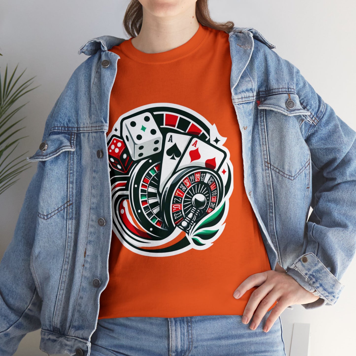 essentials fit gambling tee