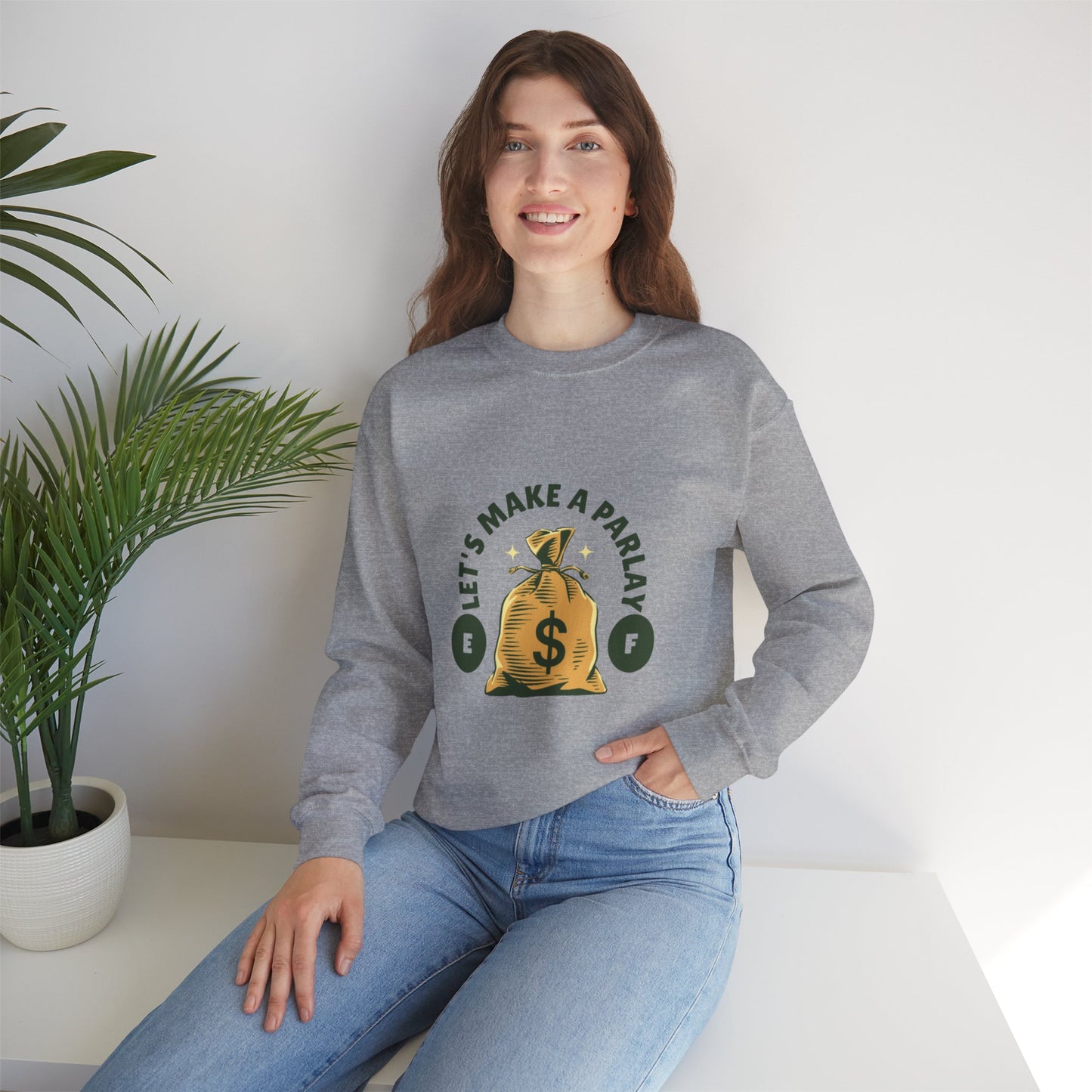 essentials fit parlay sweatshirt