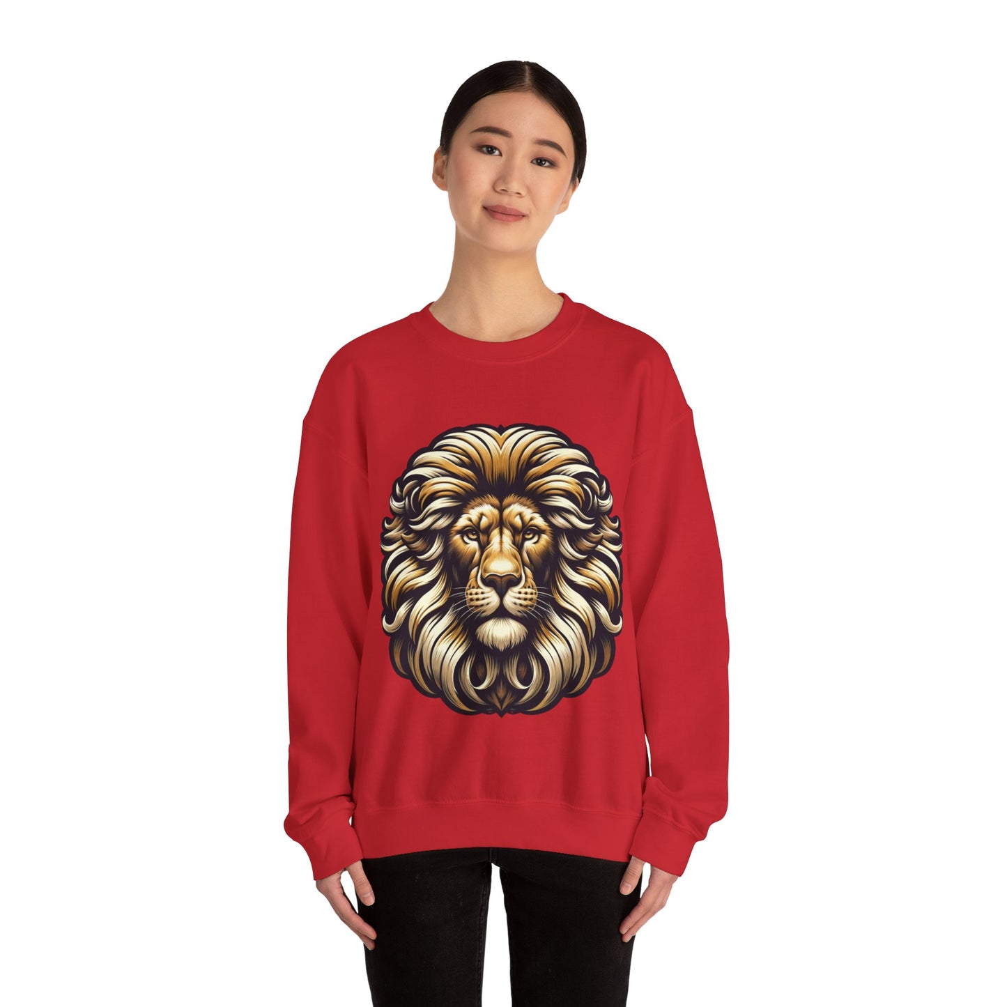 essentials fit lion sweatshirt