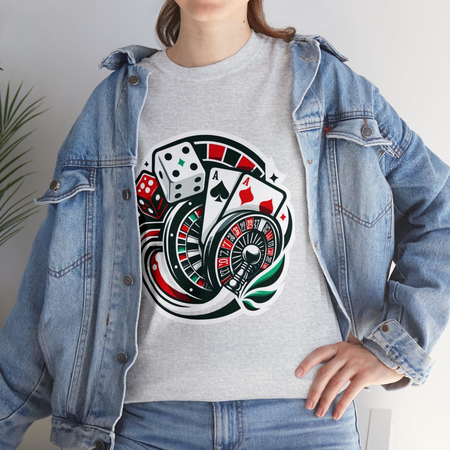 essentials fit gambling tee