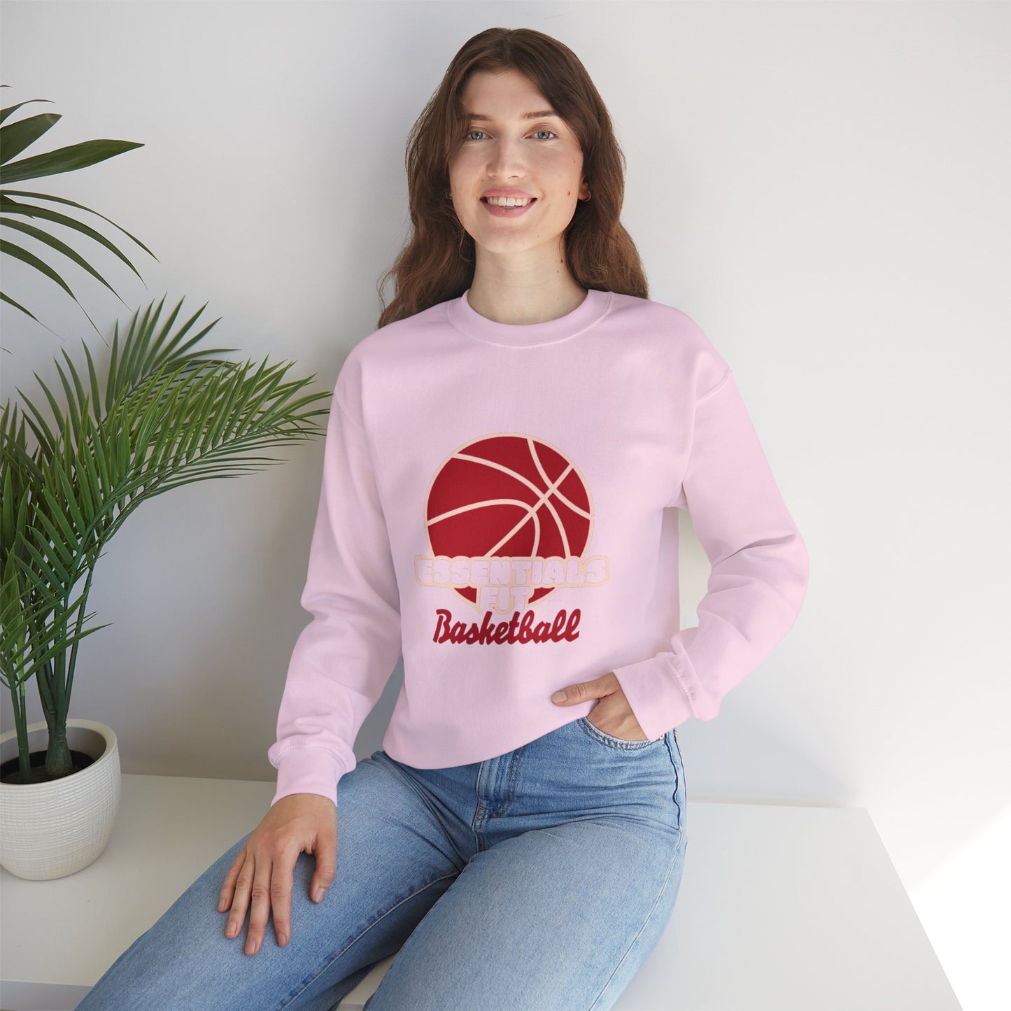 essentials fit basketball sweatshirt