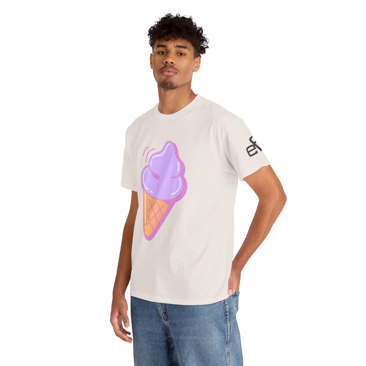 essentials fit ice cream tee