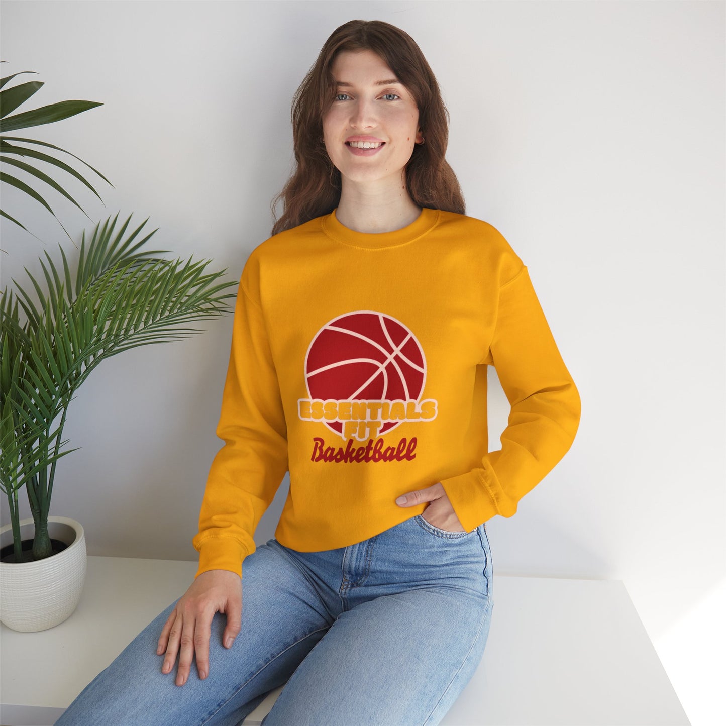 essentials fit basketball sweatshirt