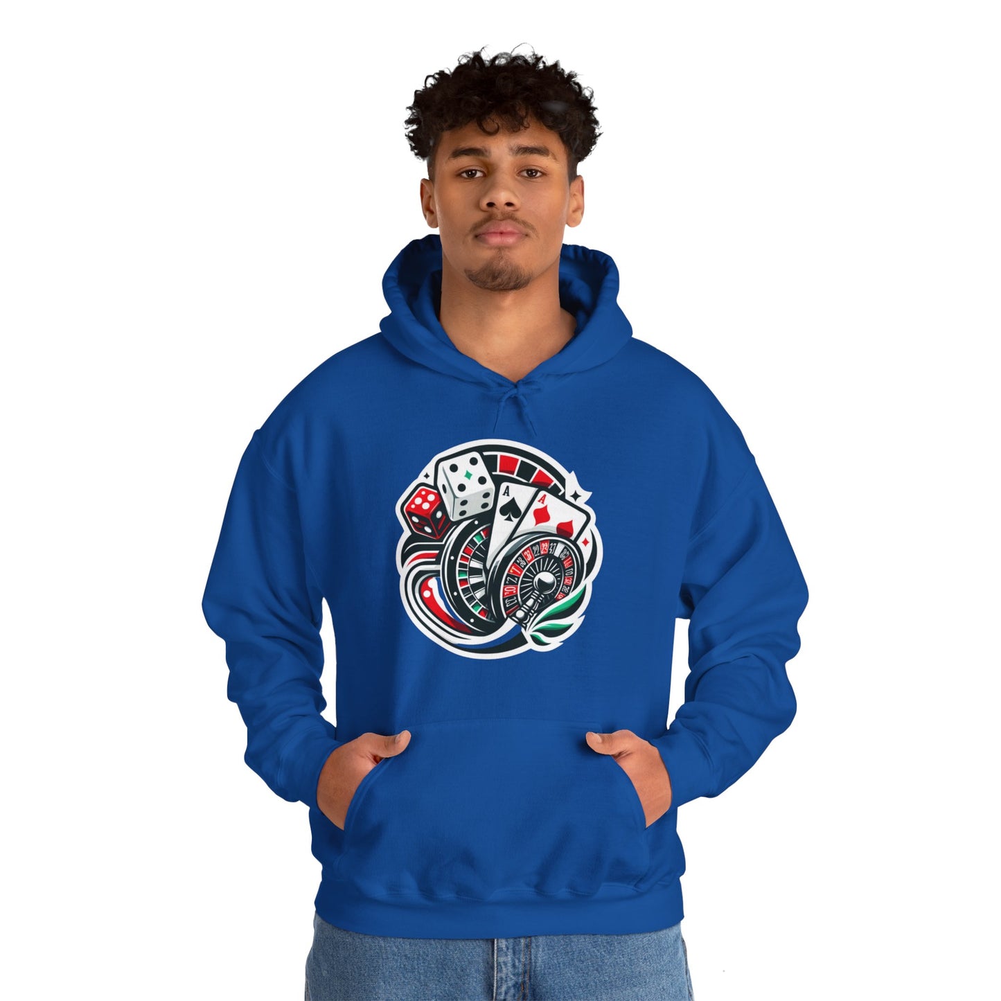 essentials fit gambling hoodie