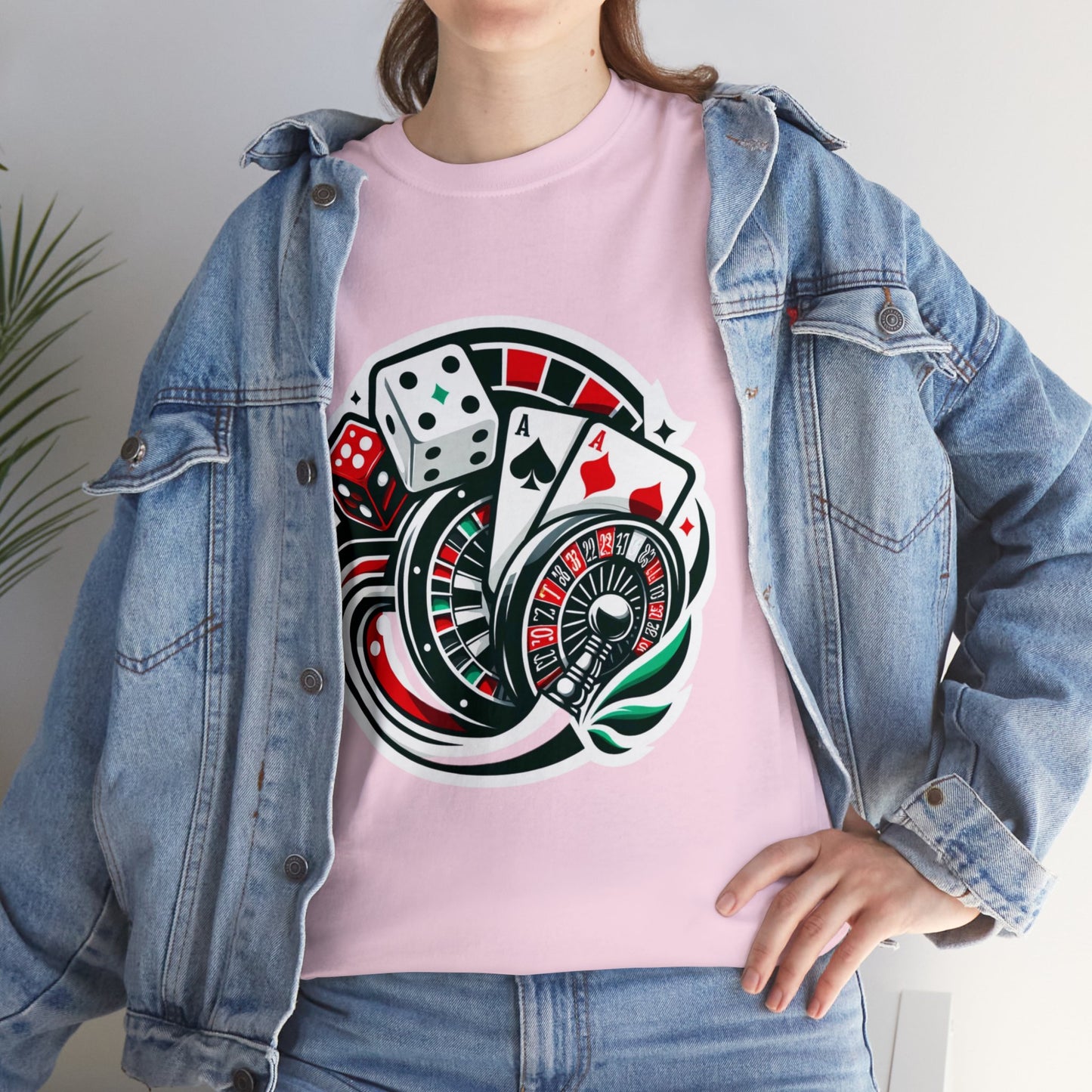 essentials fit gambling tee