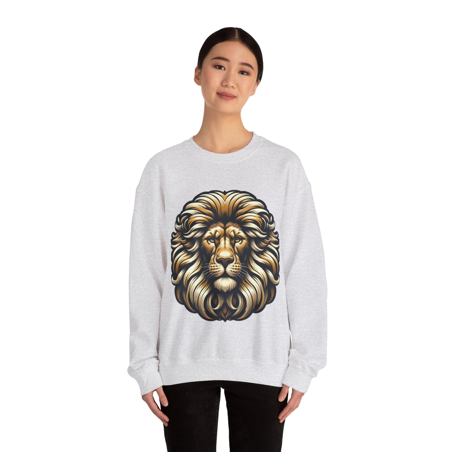 essentials fit lion sweatshirt