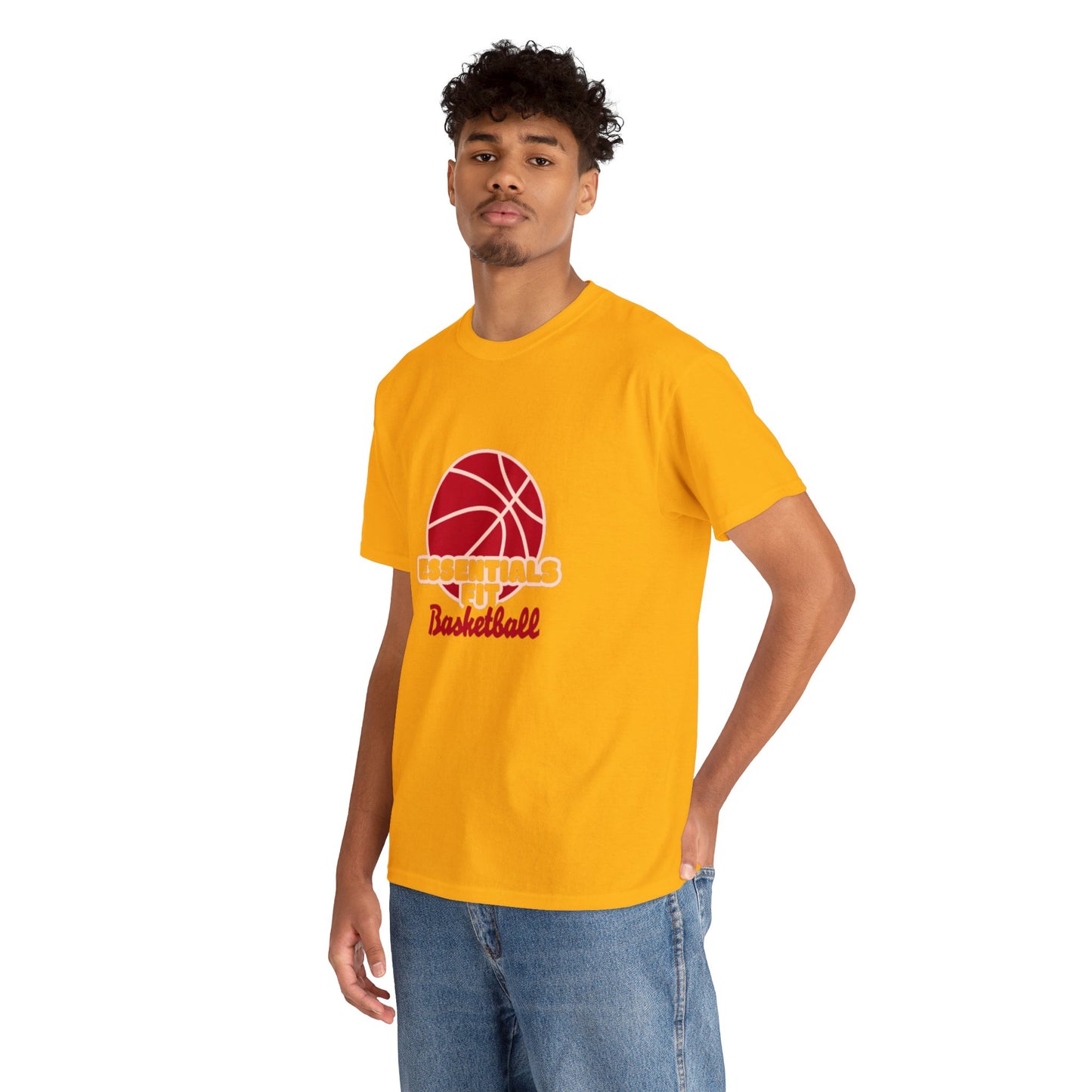 essentials fit basketball tee