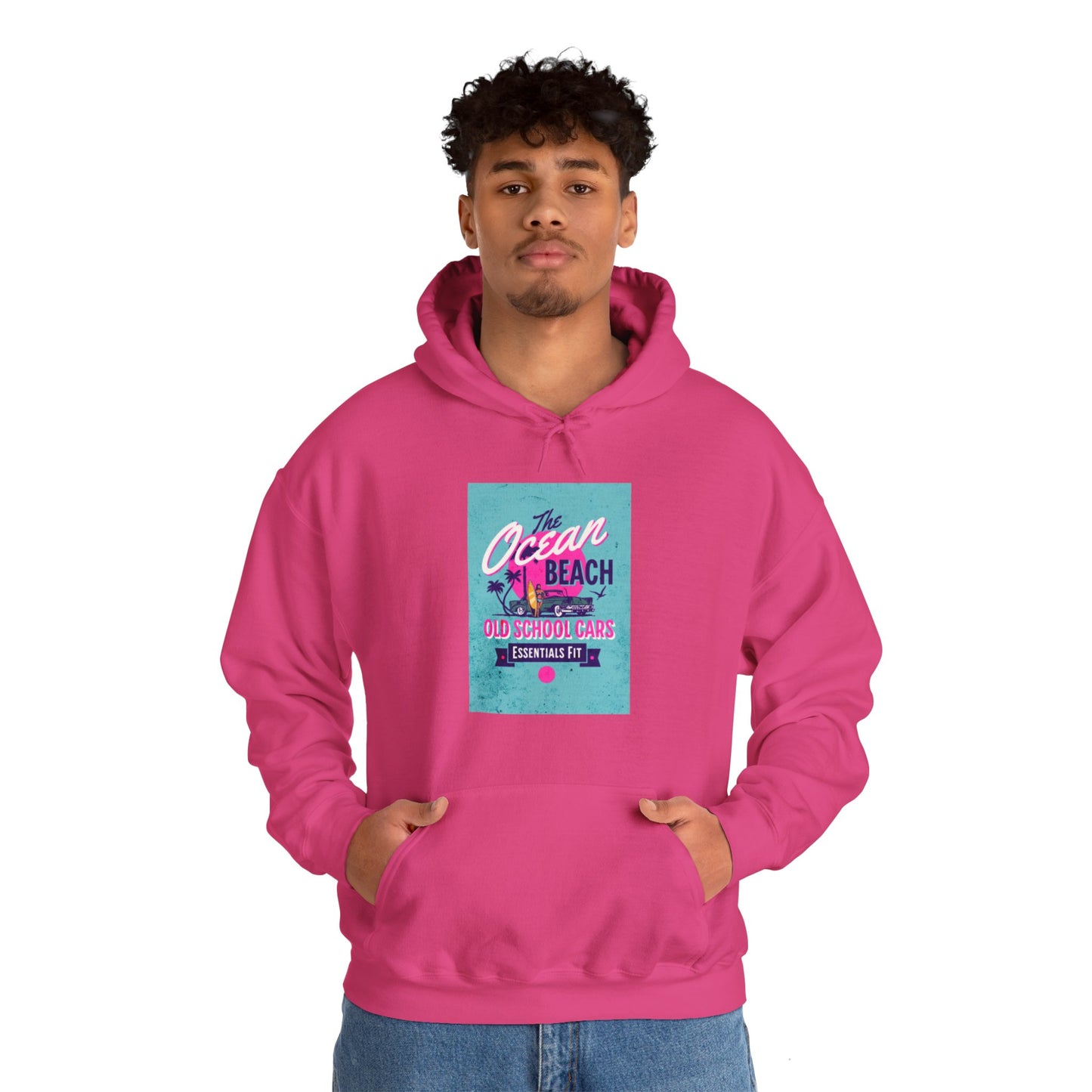 essentials fit ocean beach hoodie